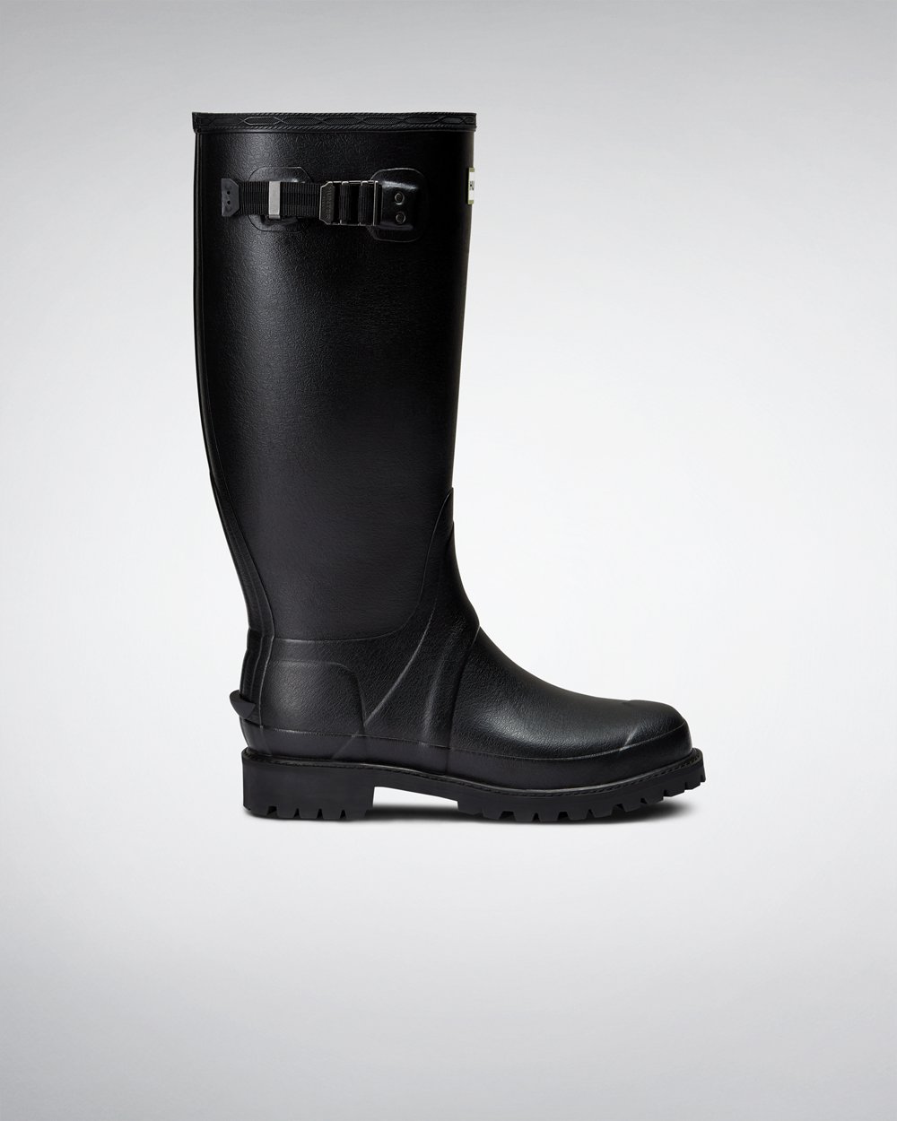 Botas de Lluvia Anchas Hunter Hombre - Balmoral - Negros - IHNVCGM-37